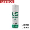 Saft LS14500 Lithium Battery ถ่านลิเธียม แบตเตอรี่ LS14500